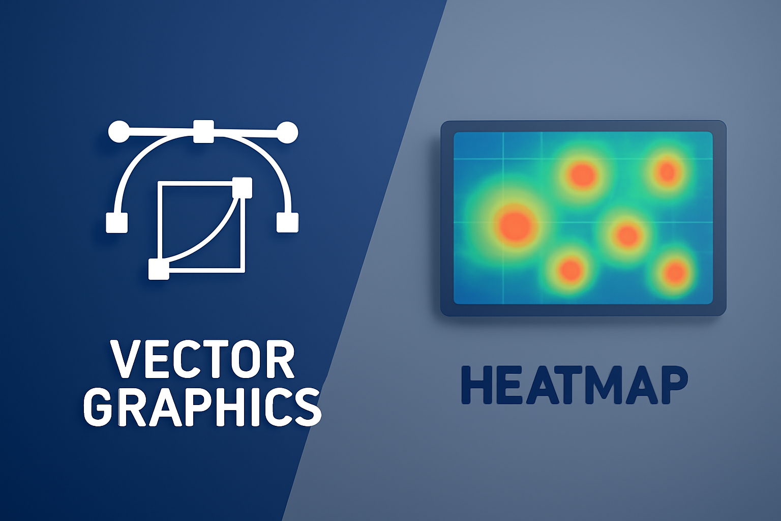 گرافیک وکتور و گودمپ، تفاوت‌ها، مزایا و کاربردها در دنیای طراحی